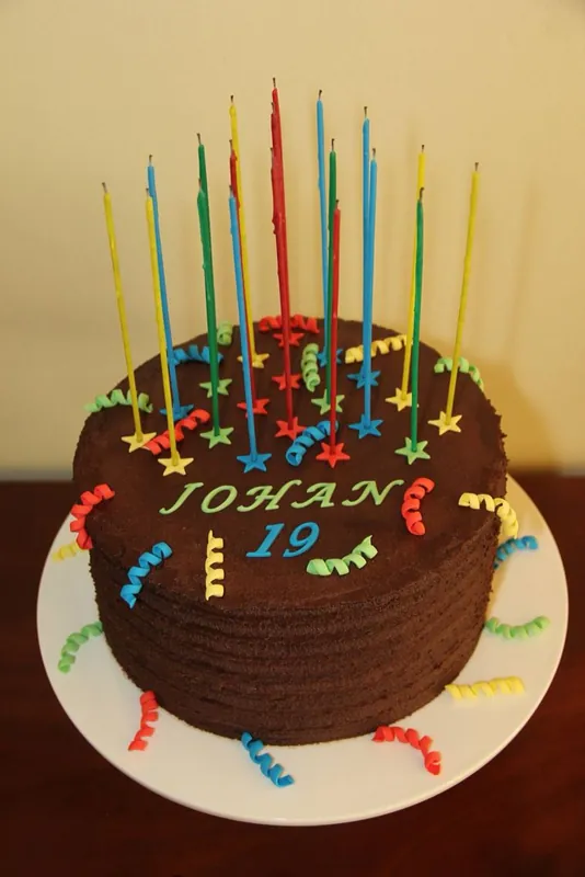Gâteau d’anniversaire chocolat