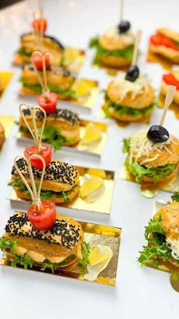 Canapés apéritifs