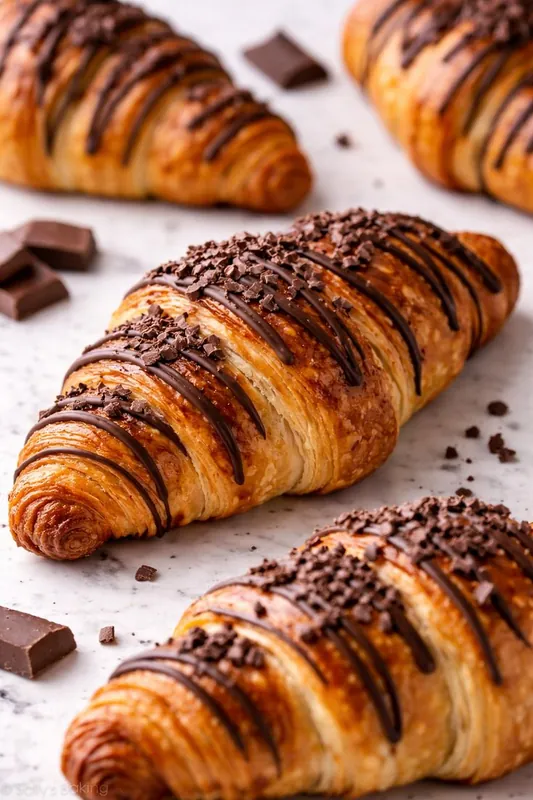 Croissant au chocolat