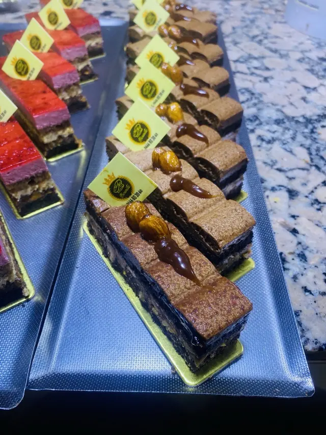 Gateaux aux amandes caramélisées