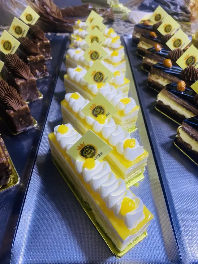 Gateaux citron et chantilly