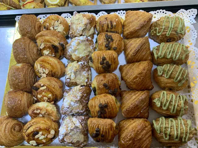 Plateau de mini-viennoiseries