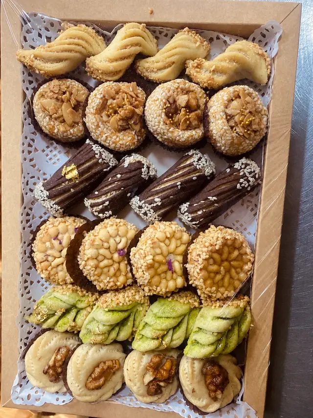 Mini plateau aux amandes