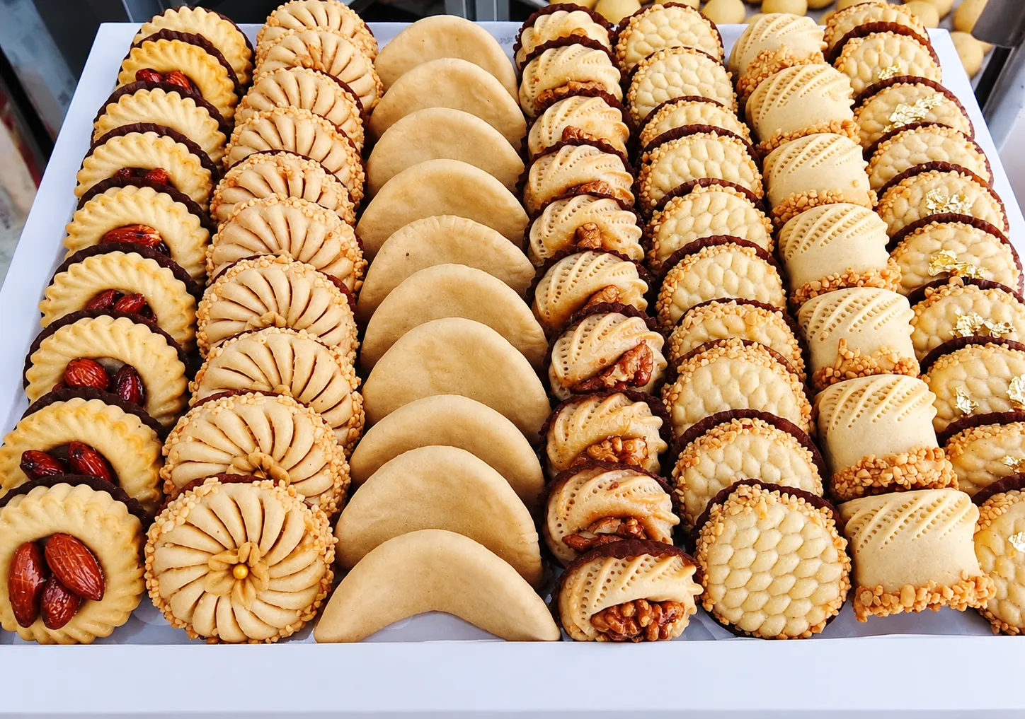 Plateau de sablés assortis