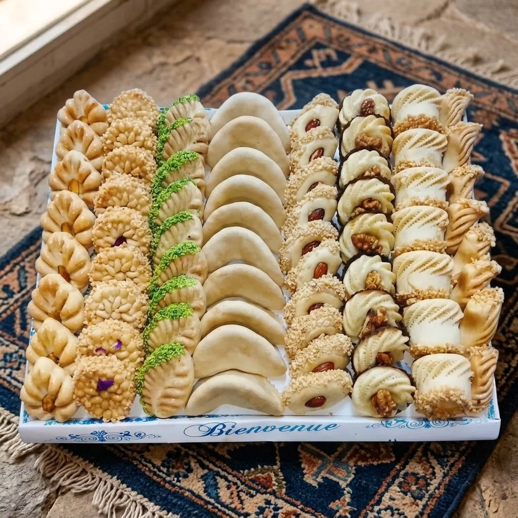Plateau de sablés de fête