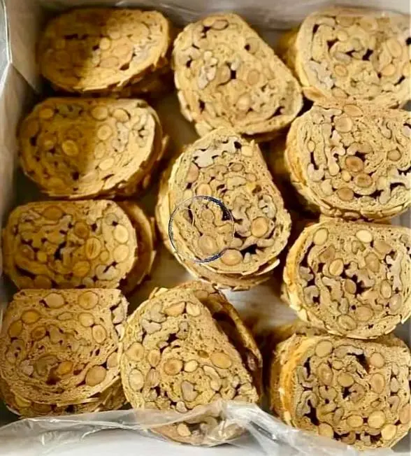 Roulés aux cacahuètes